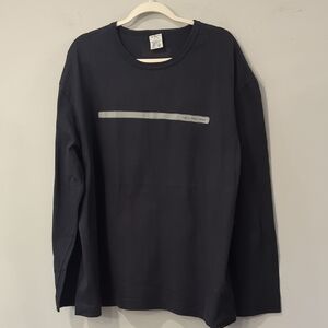 Calvin Klein Men's‎ Dark Gray Long Sleeve Tee